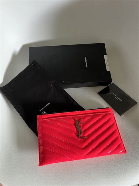 ysl pink independent|ysl pink pouch.